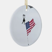 Militärfallschirm-Typ-Verzierung Keramikornament (Rechts)