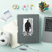 Militärfamilie Aufkleber (iPad Hülle)