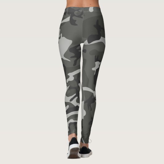 Militärfarben Leggings (Rückseite)