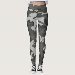 Militärfarben Leggings