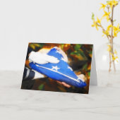 Militärfeier des Veteranen-Tages Karte (Gelbe Blume)