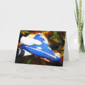 Militärfeier des Veteranen-Tages Karte (Vorderseite)