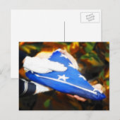 Militärfeier des Veteranen-Tages Postkarte (Vorne/Hinten)