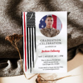 Militärflagge, Abschluss für die Grundausbildung a Einladung