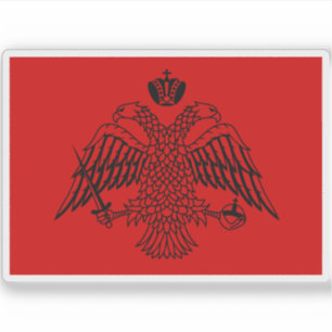 Militärflagge Griechenlands (1. Osmanisch-Venezian Aufkleber