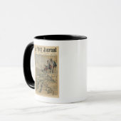 Militärflieger auf der Ostfront Tasse (Vorderseite Links)