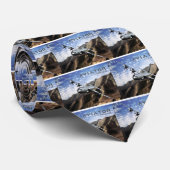 Militärflugzeug C-130 HERCULES Krawatte (Gerollt)