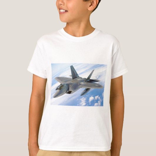 Militärflugzeugkämpfer T-Shirt (Vorderseite)