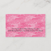 Militärgatte-Telefonkarte (dunkle Haut) Telefonnummerkarte (Rückseite)