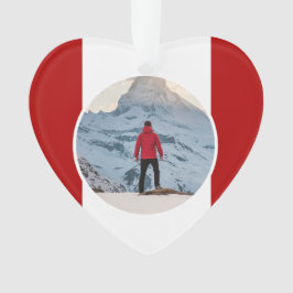 Militärgebet mit Foto-Ornament Ornament