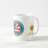 Militärgeheimdienst Veteran Keepake Kaffeetasse (VorderseiteRechts)