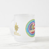 Militärgeheimdienst Veteran Keepake Mattglastasse (Vorderseite Links)
