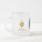Militärgeheimdienst Veteran Keepake Mattglastasse (Links)