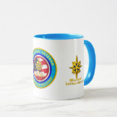 Militärgeheimdienst Veteran Keepake Tasse (VorderseiteRechts)