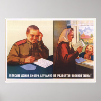 Militärgeheimnisse behalten poster