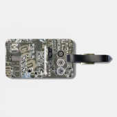 MilitärGepäckanhänger Gepäckanhänger (Rückseite horizontal)