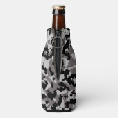 Militärgrau-Camouflage-Muster Flaschenkühler (Flasche Rückseite)