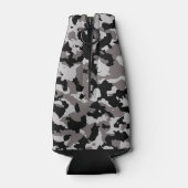 Militärgrau-Camouflage-Muster Flaschenkühler (Rückseite)