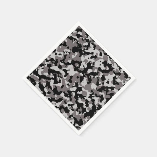 Militärgrau-Camouflage-Muster Serviette (Ecke)