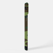 Militärgrün-Tarnung iPhone 15 Plus Hülle (Rechte Seite)
