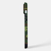 Militärgrün-Tarnung iPhone 15 Plus Hülle (Linke Seite)