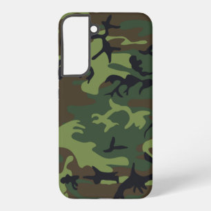 Militärgrünes Tarnmuster Samsung Galaxy Hülle
