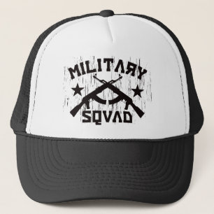 MilitärGruppe AK47 - Schwarzes Truckerkappe