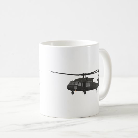 Militärhubschrauber Kaffeetasse (VorderseiteRechts)