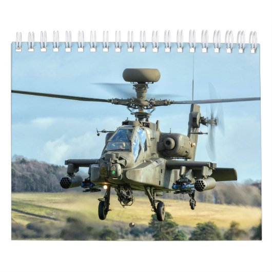Militärhubschrauber Kalender (Titelbild)