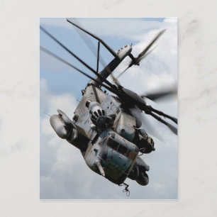Militärhubschrauber Postkarte