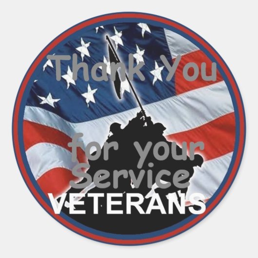 MILITÄRIN RUNDER AUFKLEBER (Vorderseite)