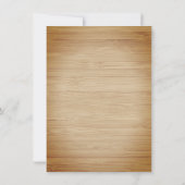 Militärische Abfahrt Party Patriotische amerikanis Einladung (Rückseite)