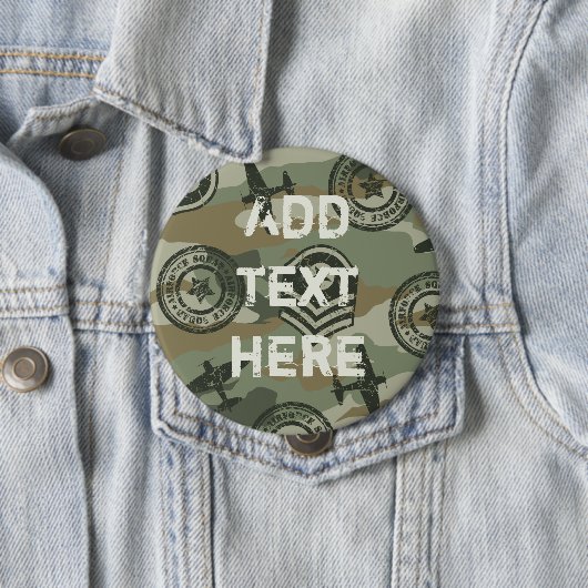 Militärische Abzeichen Button (Beispiel)