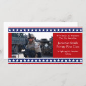 Militärische Ankündigung der US Flagge (Vorne/Hinten)