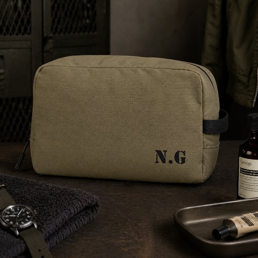Militärische Army Green Waschbeutel