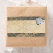 Militärische Auseinandersetzung mit Hundeschildern (Insitu)