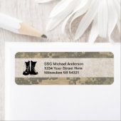 Militärische Auseinandersetzung mit Kampfstiefeln (Insitu)