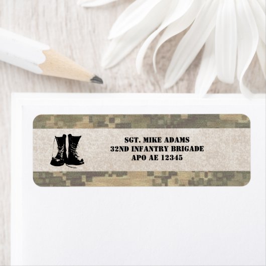 Militärische Auseinandersetzung mit Kampfstiefeln (Insitu)