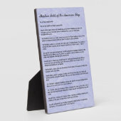 Militärische Beerdigung 13 Falten der amerikanisch Fotoplatte (Seite)