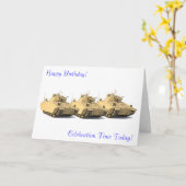 Militärische Bilder für Grußkarten Karte (Gelbe Blume)