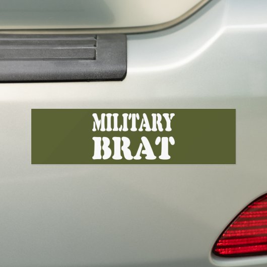 MILITÄRISCHE BRAT AUTOAUFKLEBER (Auf Auto)