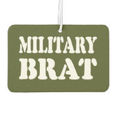 MILITÄRISCHE BRAT AUTOLUFTERFRISCHER (Rückseite)