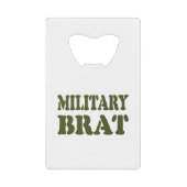 MILITÄRISCHE BRAT GELDBEUTEL FLASCHENÖFFNER (Vorderseite)