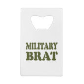 MILITÄRISCHE BRAT GELDBEUTEL FLASCHENÖFFNER (Rückseite)