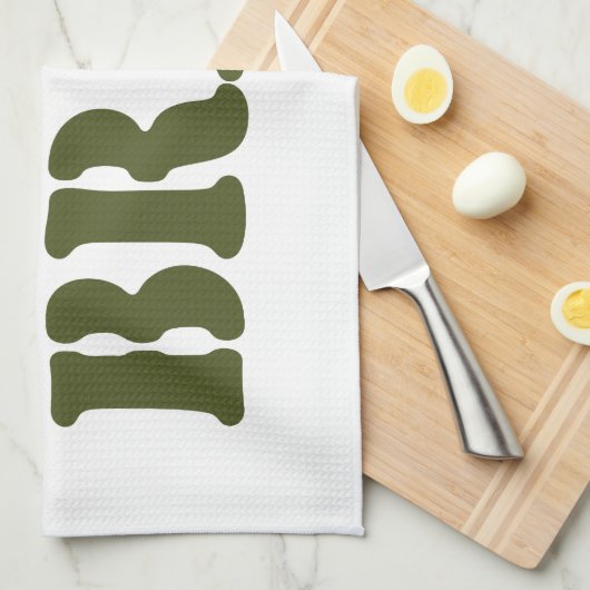 MILITÄRISCHE BRAT GESCHIRRTUCH (Viertel Falte)