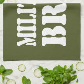 MILITÄRISCHE BRAT GESCHIRRTUCH (Gefaltet)