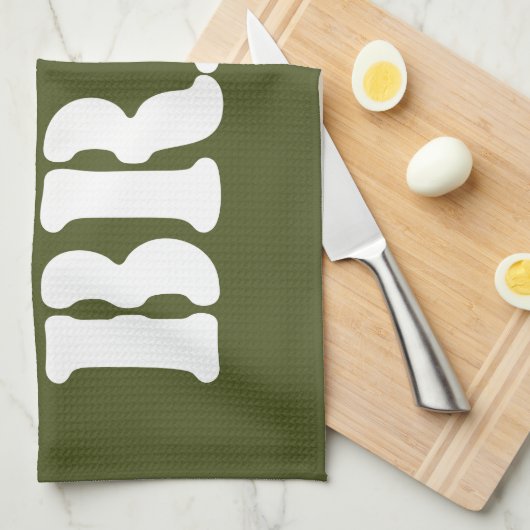 MILITÄRISCHE BRAT GESCHIRRTUCH (Viertel Falte)