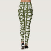 MILITÄRISCHE BRAT LEGGINGS (Rückseite)