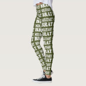 MILITÄRISCHE BRAT LEGGINGS (Links)