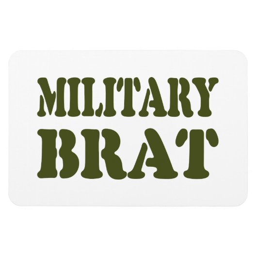 MILITÄRISCHE BRAT MAGNET (Horizontal)